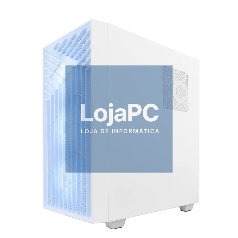 Coolbox Caja Gaming ATX GA300 GRIDLINE White — imagem 3