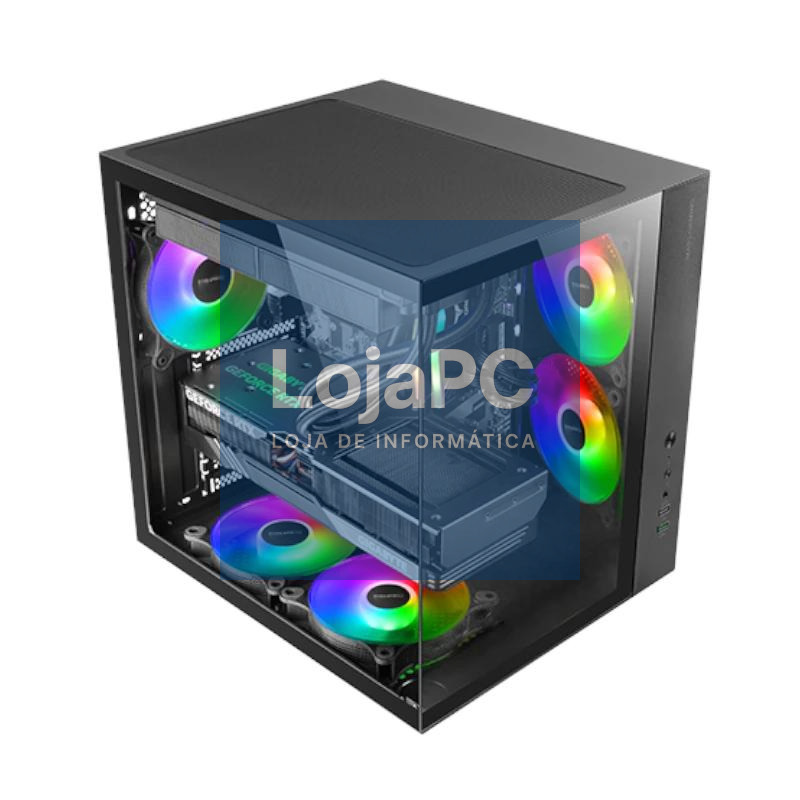 MARS GAMING Caja MCV-ONE Atx Doble Cámara Black — imagem 2