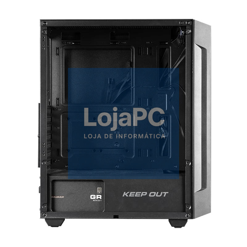Keep Out Caja M-Atx KO XC-200 RGB Usb3 Black Glass — imagem 2