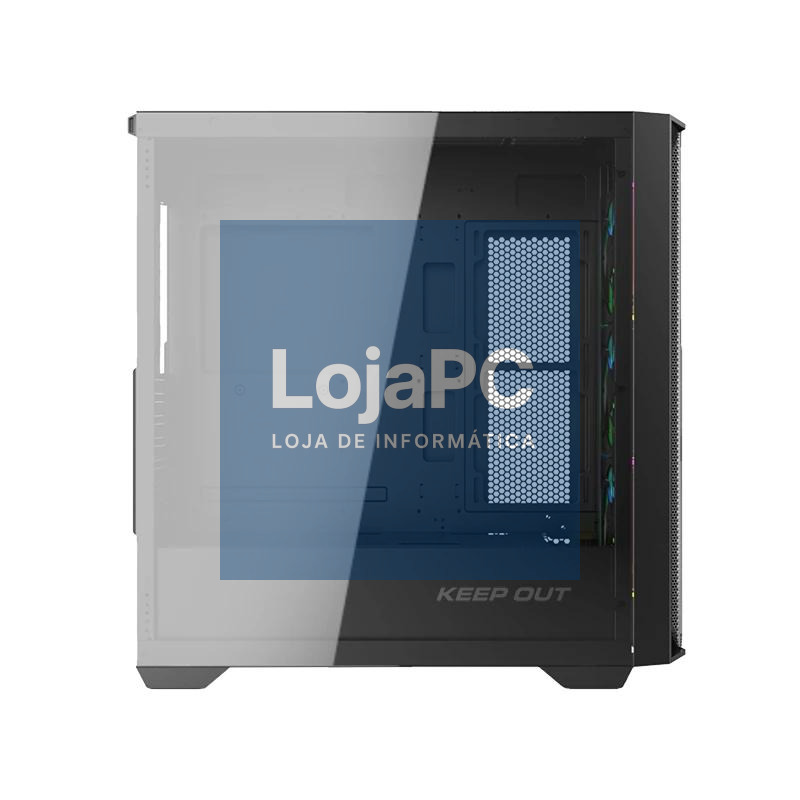 Keep Out Caja M-Atx KO XC-500 ARGB Usb3 BlackGlass — imagem 3