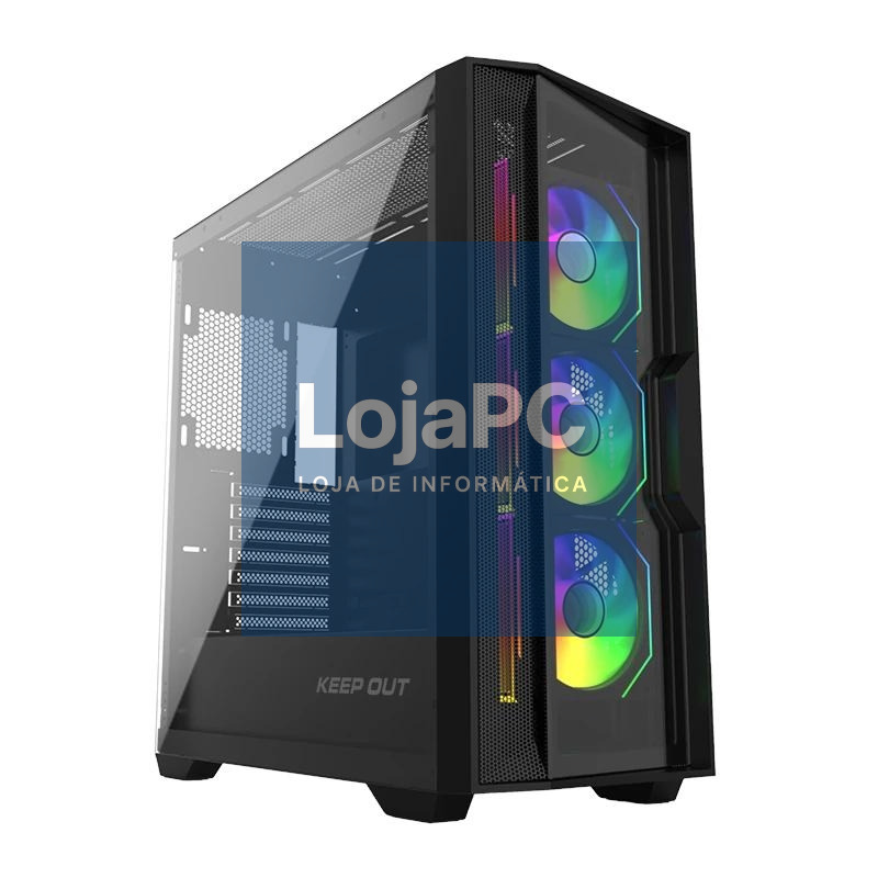 Keep Out Caja M-Atx KO XC-500 ARGB Usb3 BlackGlass