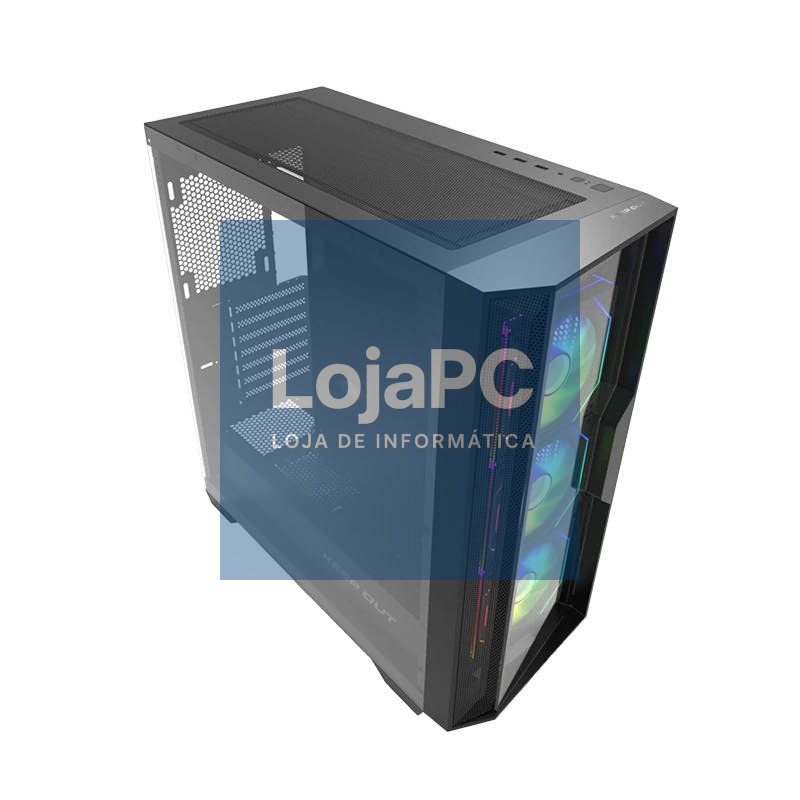 Keep Out Caja M-Atx KO XC-500 ARGB Usb3 BlackGlass — imagem 2