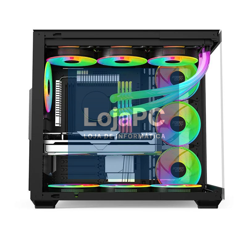 Keep Out Caja M-Atx XC-800 PRO ARGB Usb 3.0 Black — imagem 5
