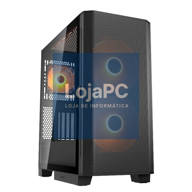 Cougar Caja Semitorre Airface Flo RGB Black