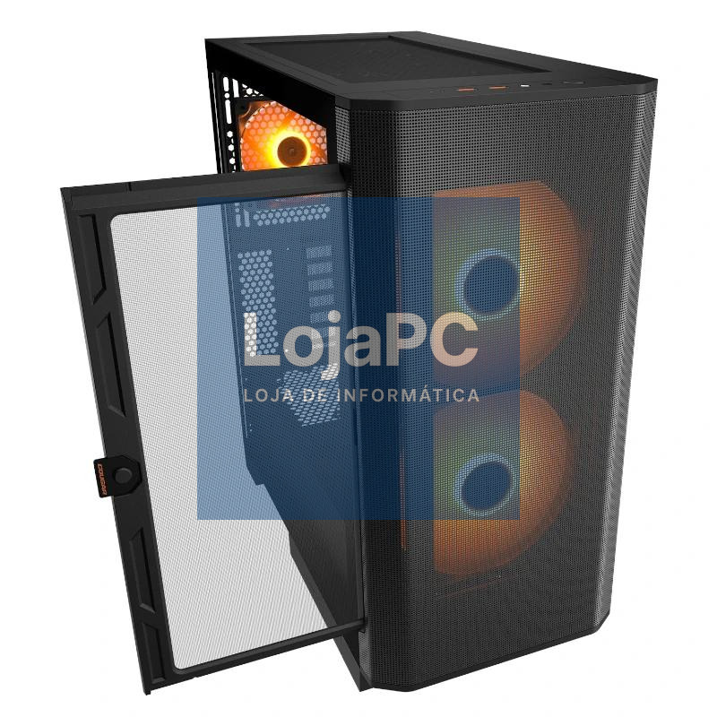 Cougar Caja Semitorre Airface Flo RGB Black — imagem 5