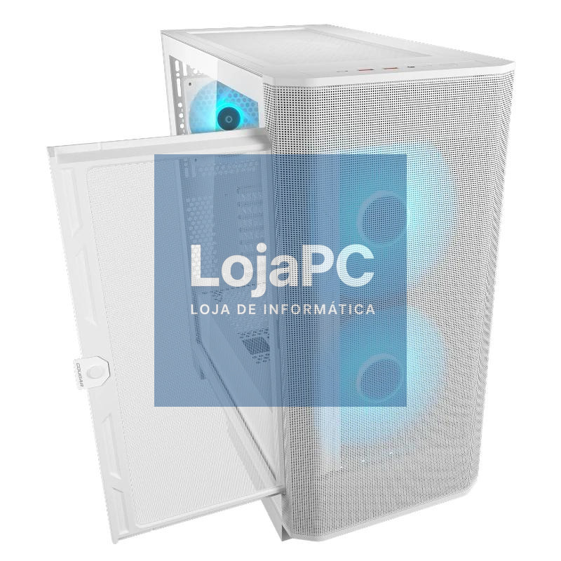 Cougar Caja Semitorre Airface Flo RGB White — imagem 5
