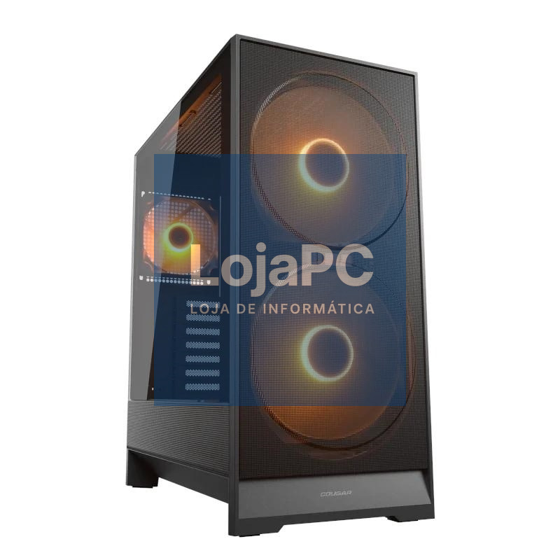 Cougar Caja Semitorre Airface 180 Black