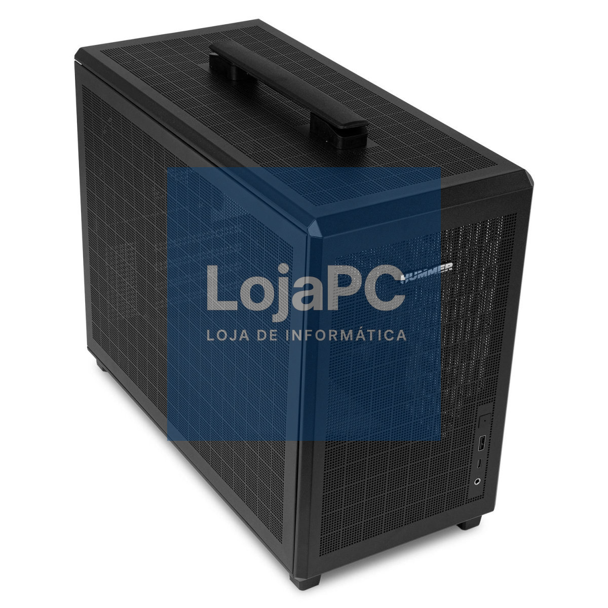 NOX Caja Mini torre M-ATX HUMMER REFRESH mesh Negr — imagem 5