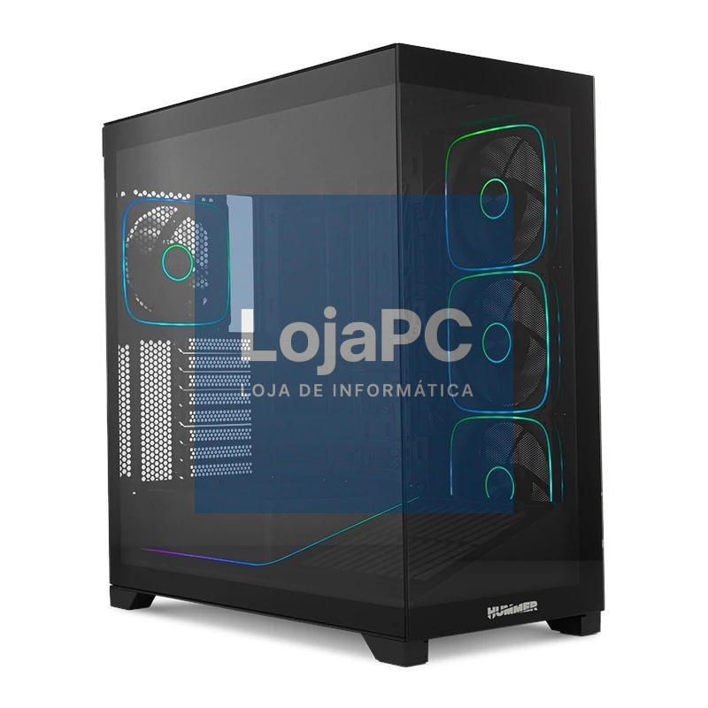 Nox Semitorre ATX Hummer Blade ARGB Airflow Negra