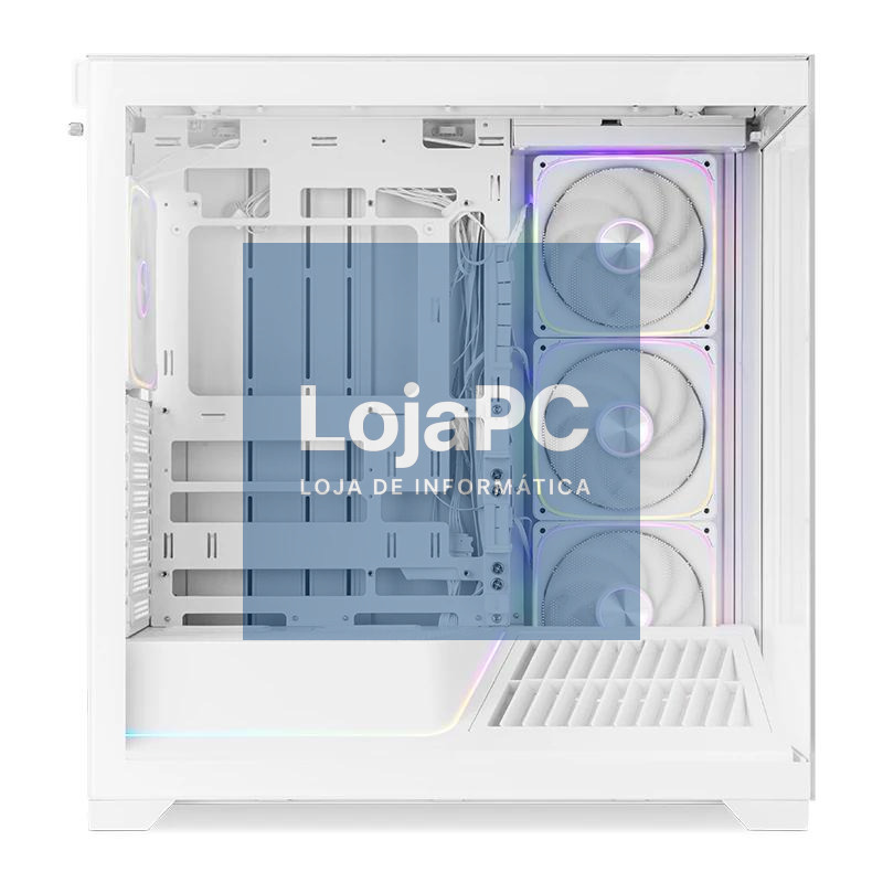 Nox Semitorre ATX Hummer Blade ARGB Airflow Blanco — imagem 3