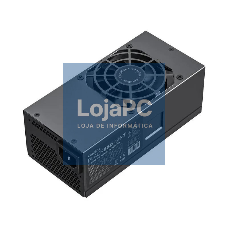 CoolBox Fuente Alimen.TFX BLACK550 GR-T 550W Negra