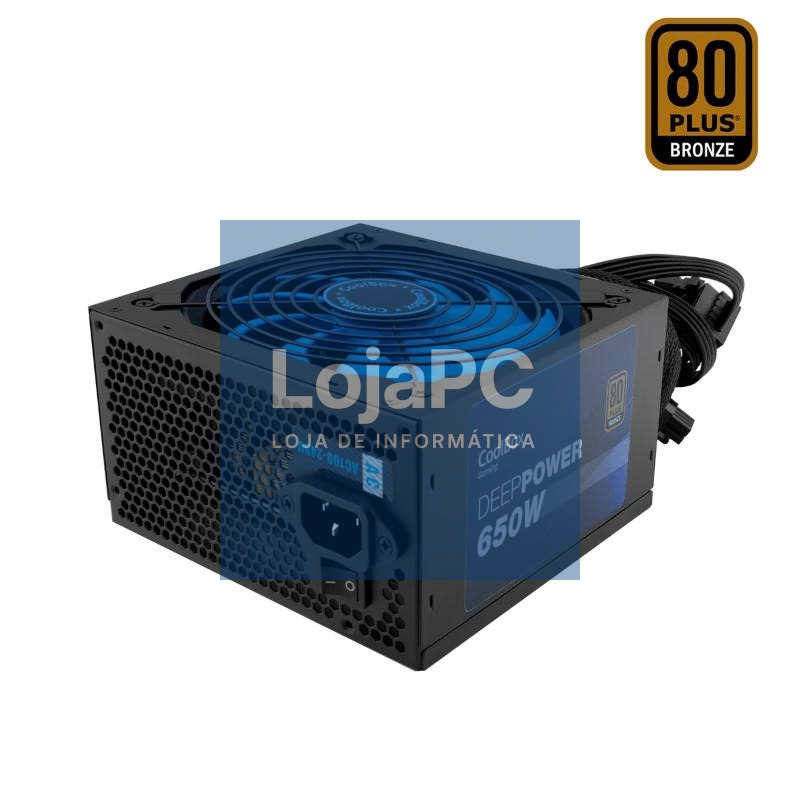Coolbox Gaming Fuente Al. DeepPower 650w 80+bronze