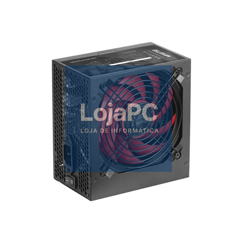 MARS GAMING Fuente Alimen. MPIII 750W, 85% Silent