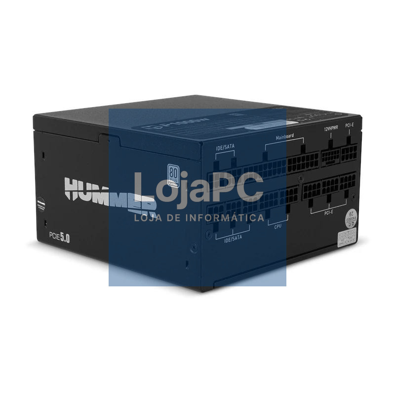 NOX HUMMER P1000W Fuente PCIE 5.0 ATX 3.0 Platinum — imagem 3