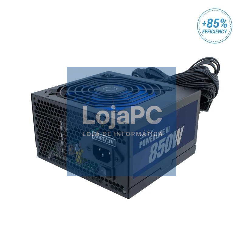 COOLBOX FUENTE ALIM ATX POWERLINE3 850W 85%EFI
