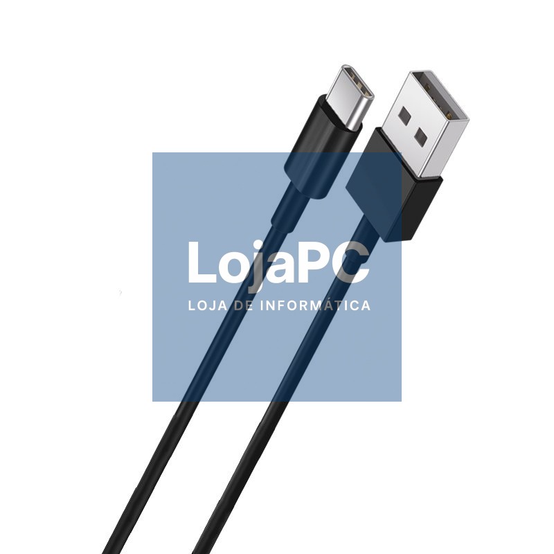 Charger + Cable Type C COOL Universal 2.4Amp Black — imagem 4