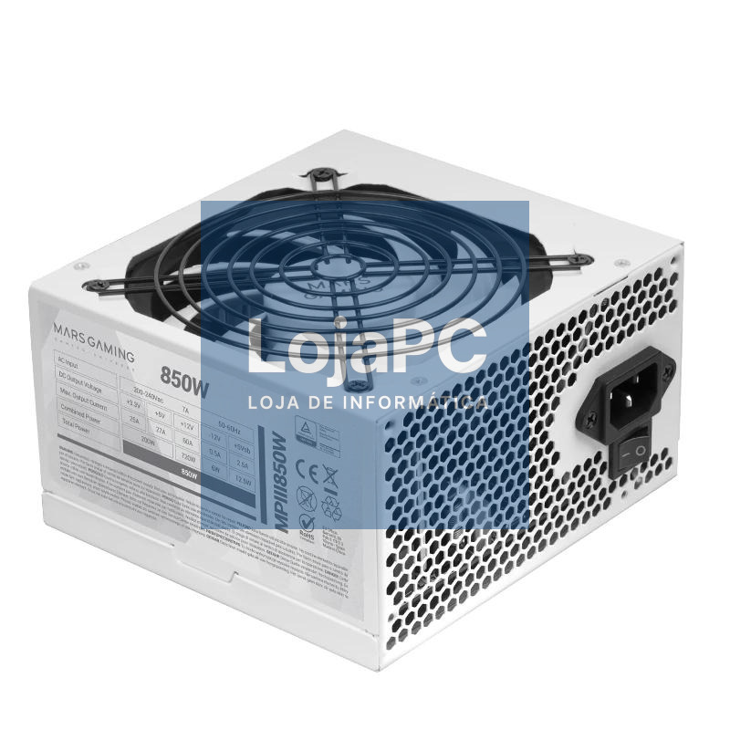 Mars Gaming Fuente Al. MPIII650W Ultra Silent