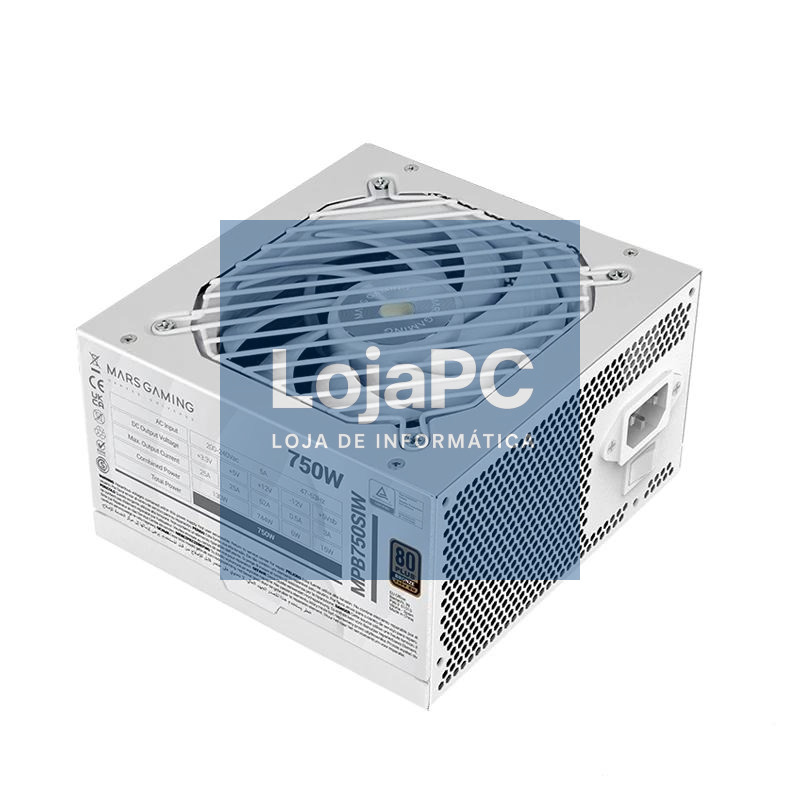 MARS GAMING PSU 750W,DC-DC & SMD TECH,7A GARANTÍA