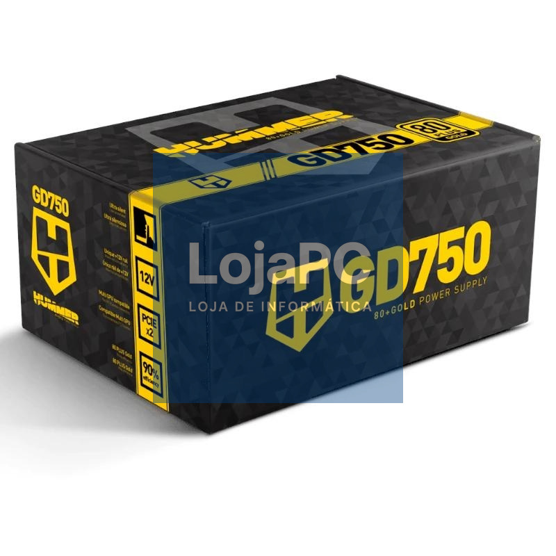 Nox Fuente HUMMER GDM750W modular ATX3.1 80+GOLD
