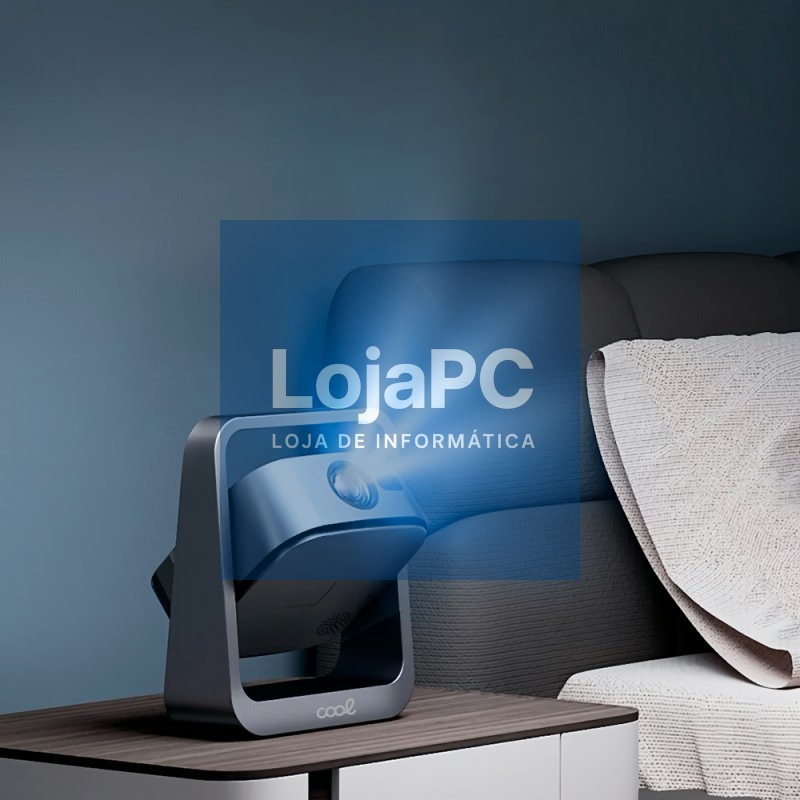 Compact Projector COOL Onix 3500 Lumens Integrated Speaker + HDMI / USB + Wifi Mirror Grey — imagem 2