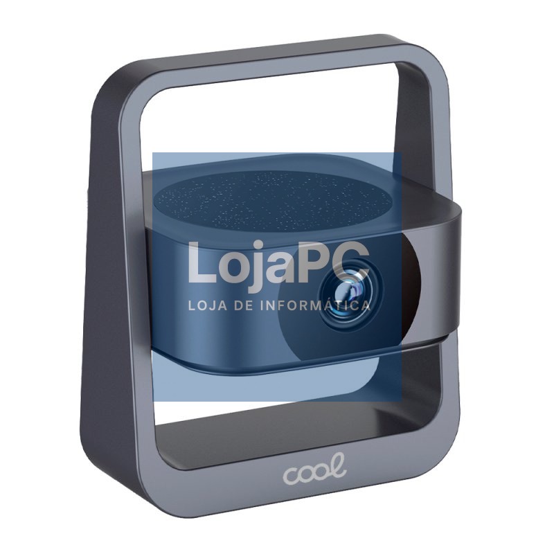 Compact Projector COOL Onix 3500 Lumens Integrated Speaker + HDMI / USB + Wifi Mirror Grey