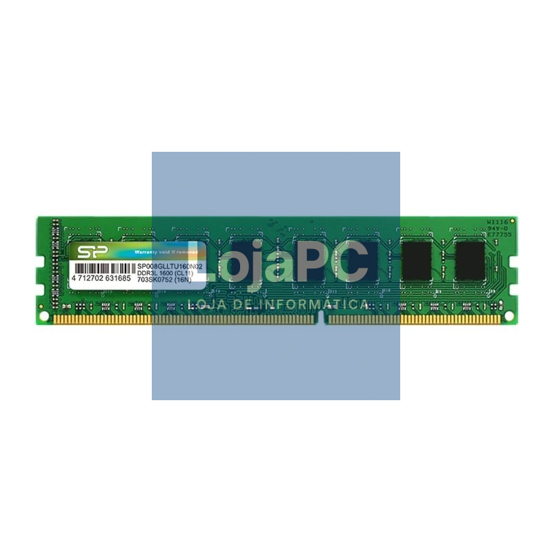 SP SP004GLLTU160N02 DIMM 4GB DDR3L 1600MHz