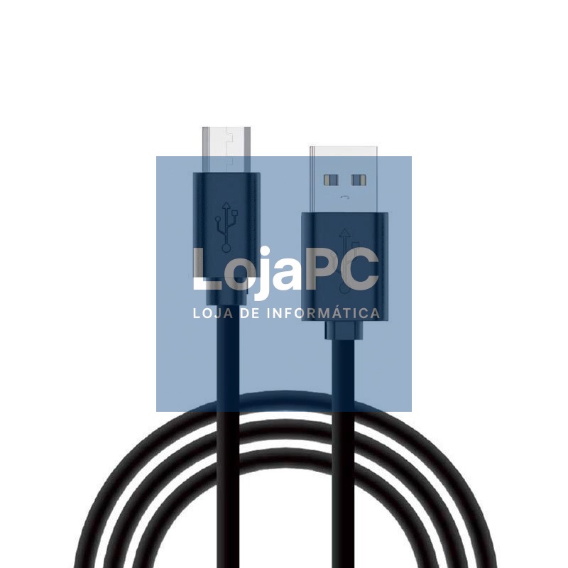 Compatible USB Cable COOL Universal (micro-usb) 1.2 meters Black 2.4 Amp