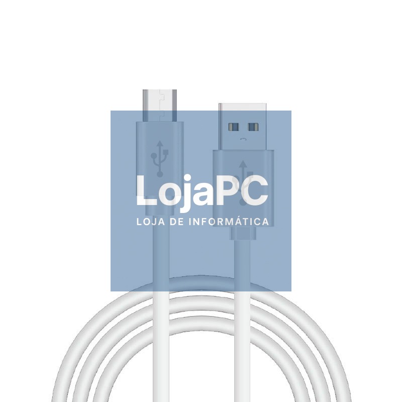 Compatible USB Cable COOL Universal (Micro-Usb) 1.2 meters White 2.4 Amp