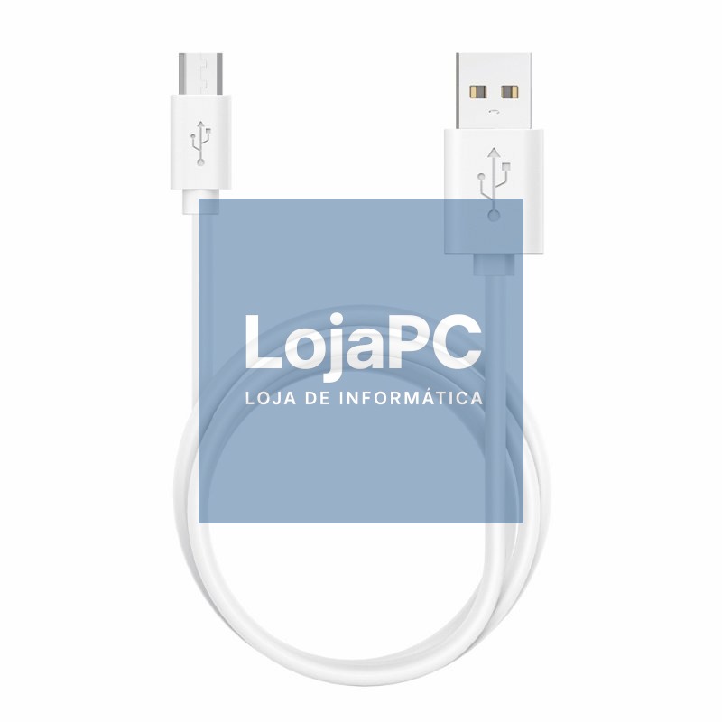 Compatible USB Cable COOL Universal (Micro-Usb) 1.2 meters White 2.4 Amp — imagem 3