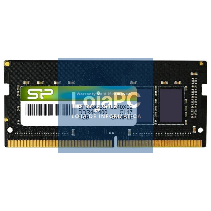 SP MEMORIA DDR4-2400 CL17,SODIMM 8GB