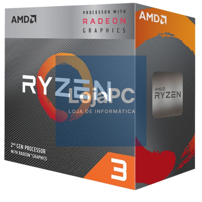 AMD RYZEN 3 3200G 3.6GHz 4M 4CORE AM4 BOX+Disipa