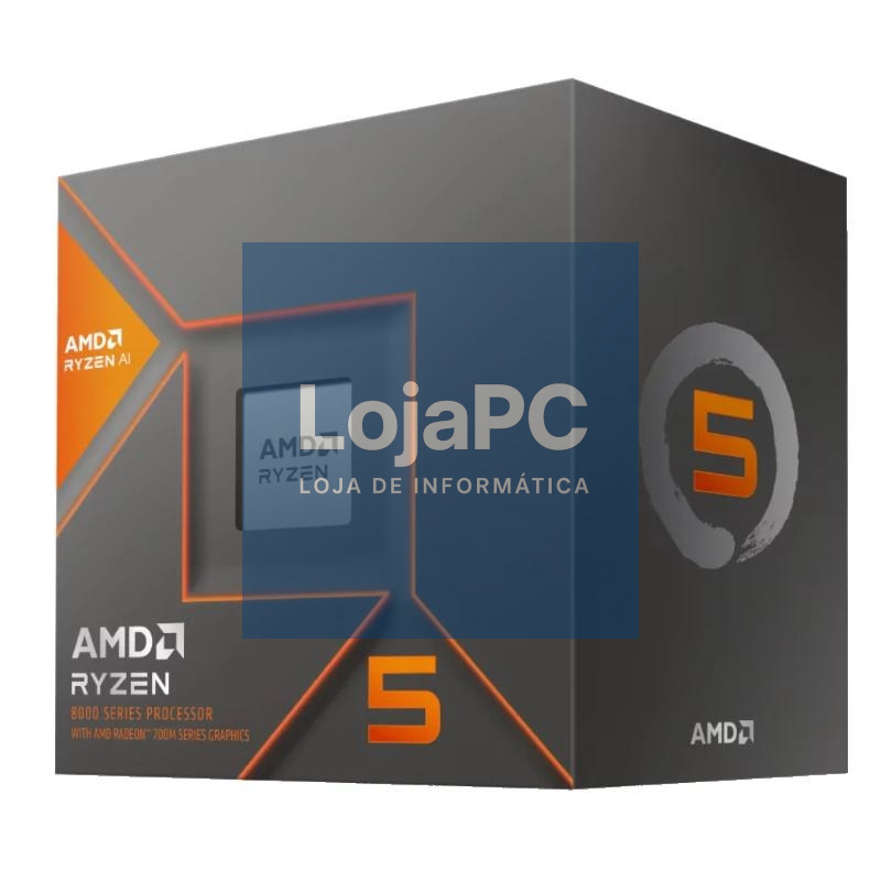 AMD RYZEN 5 8600G 4.3G 22M 6C AM5 BOX+Disipador IA