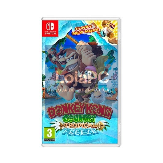 NINTENDO SWITCH GAME DONKEY KONG TROPICAL FREEZE