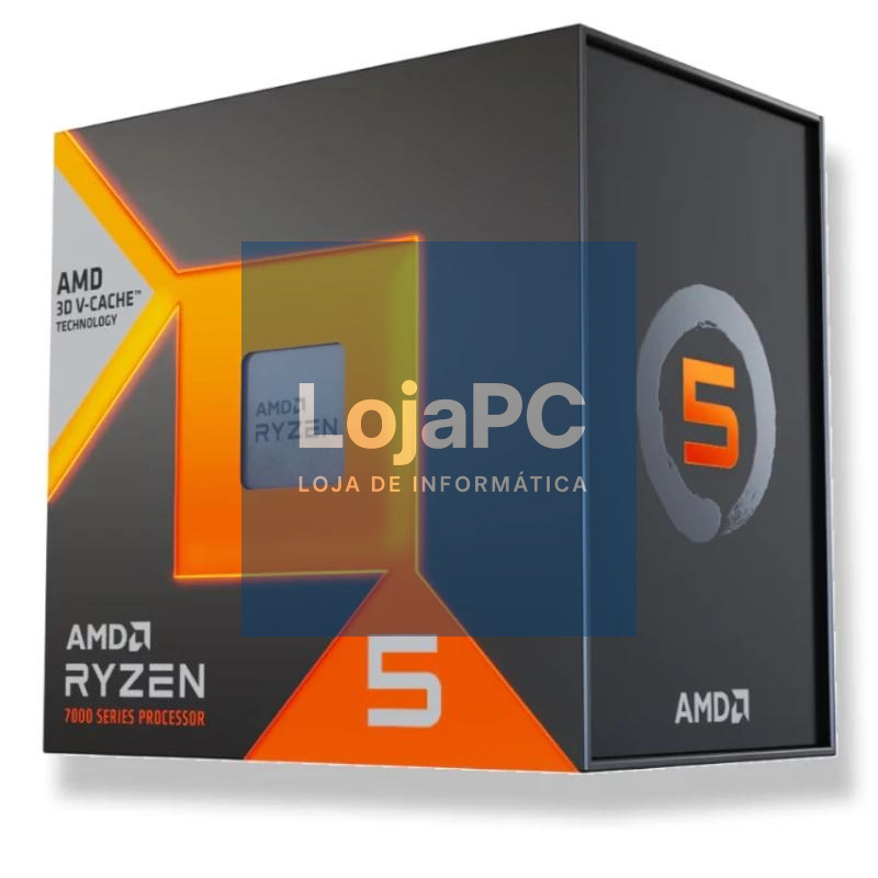 AMD RYZEN 5 7500X3D 4.5G 102M 6C AM5 BOX Sin Venti