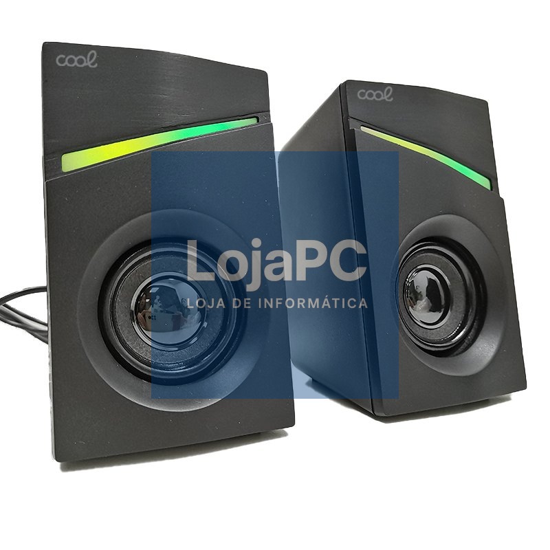 Computer Speakers for PC Gaming LED USB COOL 7W — imagem 4