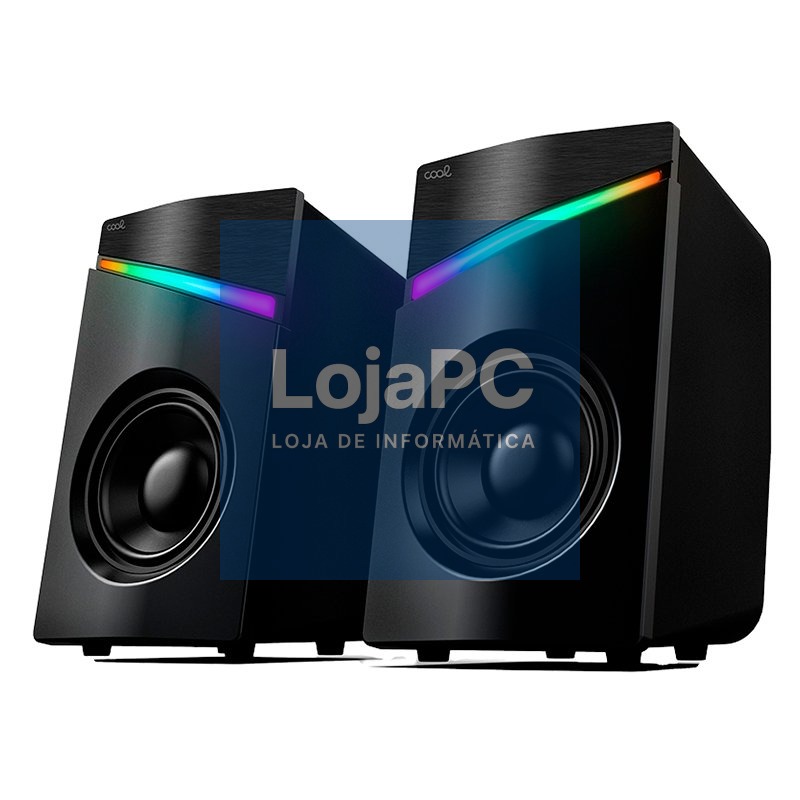 Computer Speakers for PC Gaming LED USB COOL 7W — imagem 2
