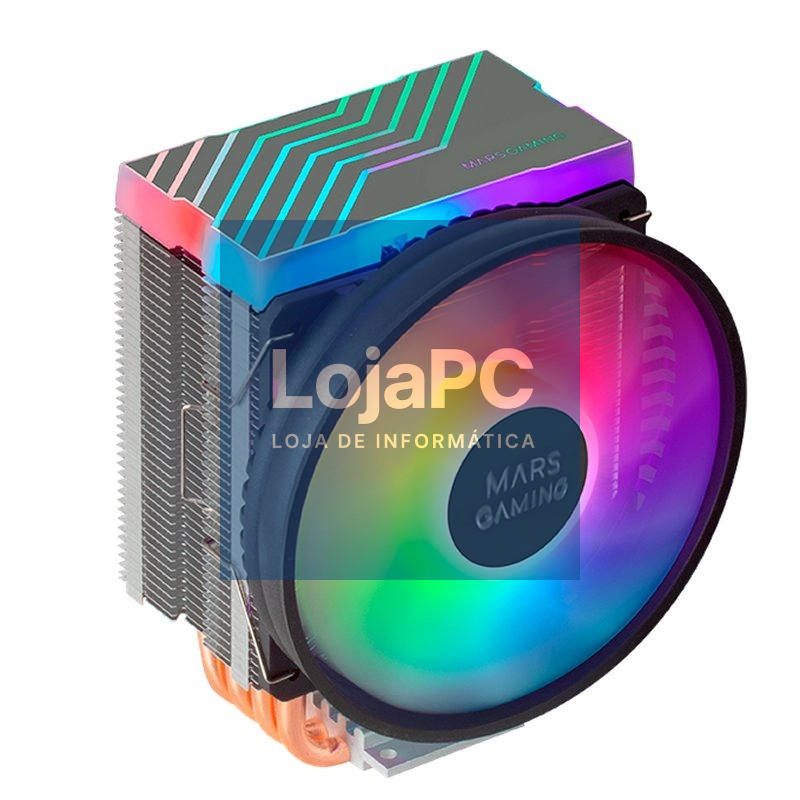 MarsGaming ventilador MCPU44 dual argb silent 160W
