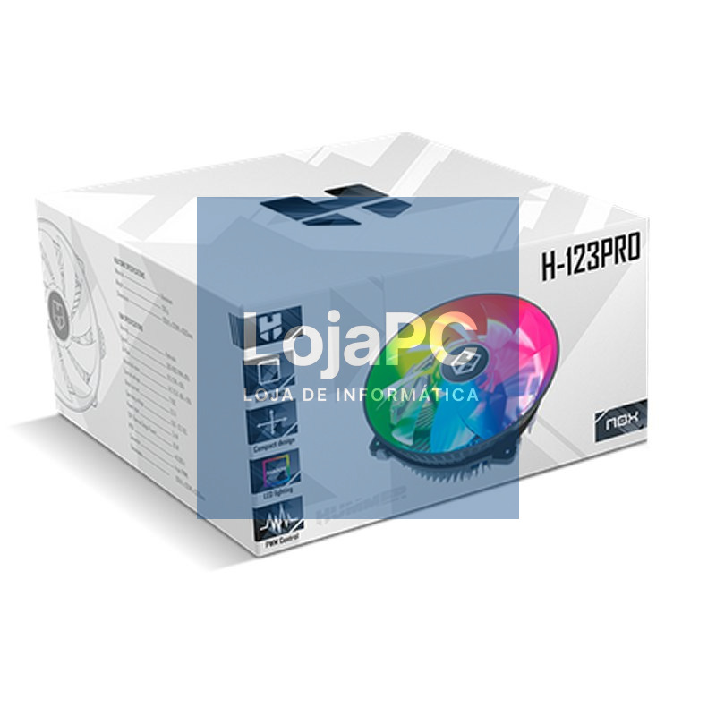 NOX Ventilador H-123 PRO PWM RGB — imagem 3