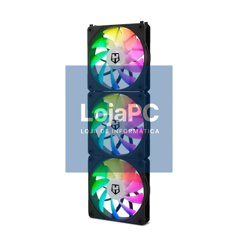 NOX HUMMER EASYLINK | ARGB FANS KIT NEGROS — imagem 2