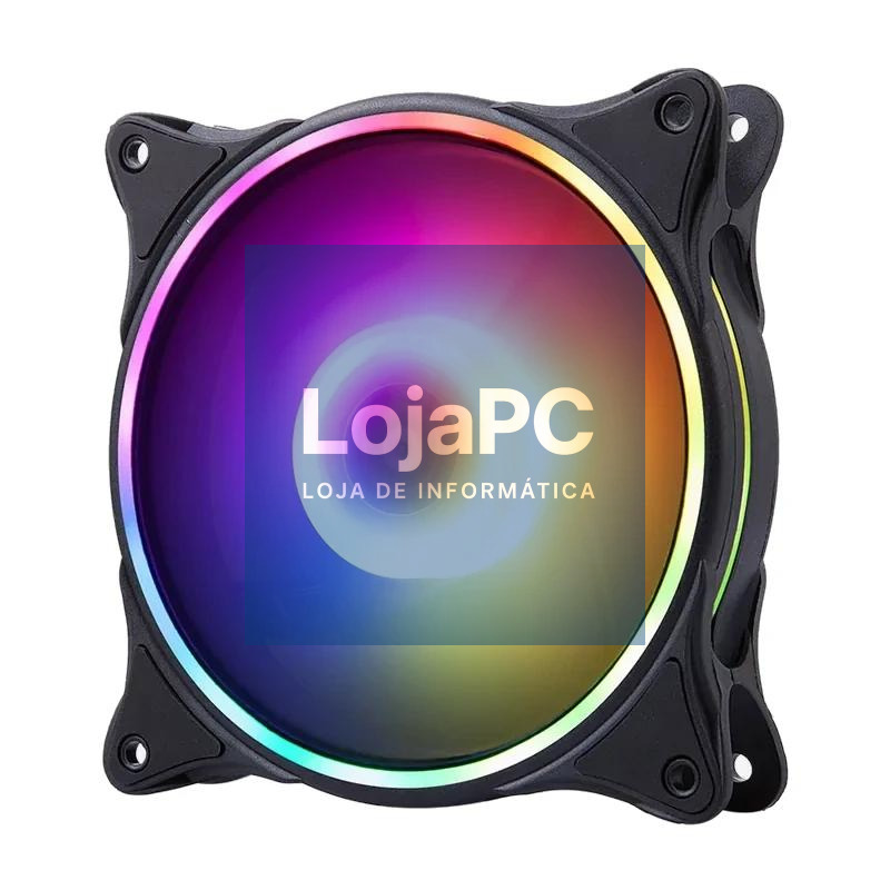 Hiditec Ventilador Gaming ARGB-N-18 BLACK 120 MM — imagem 2