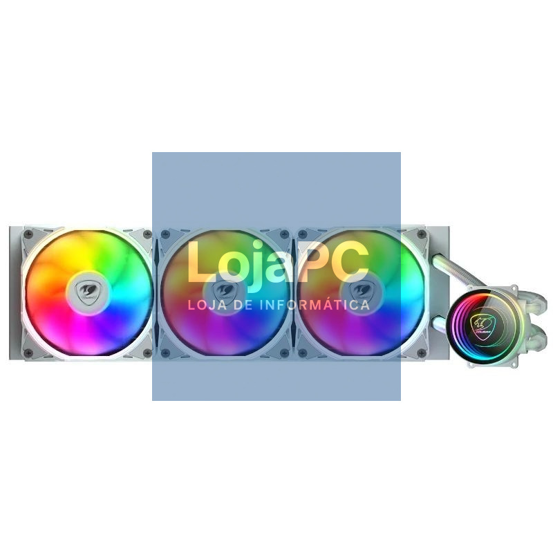Cougar Ref. Liquid.Poseidon Elite ARGB 360 White