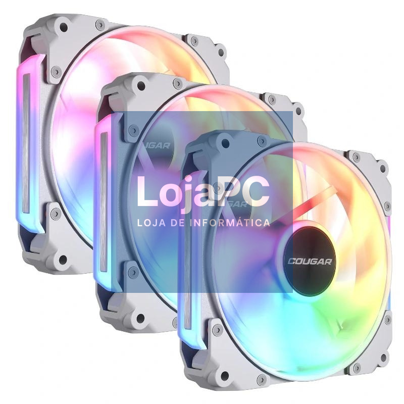 Cougar Vent. Modular Apolar 120 Argb White (3pcs)