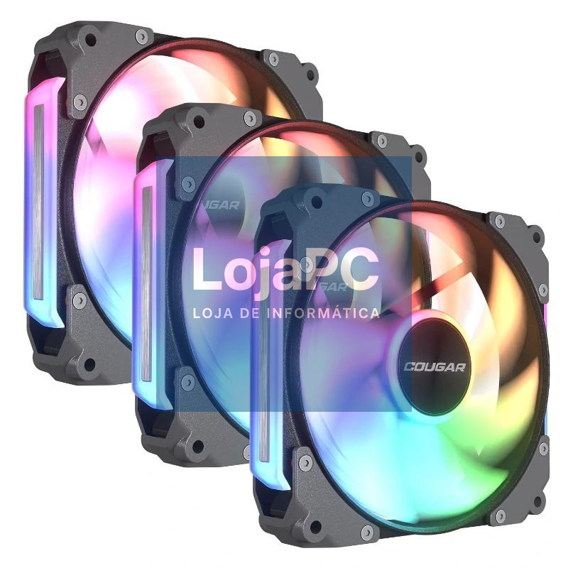 Cougar Vent. Modular Apolar 120 Argb (3pcs)