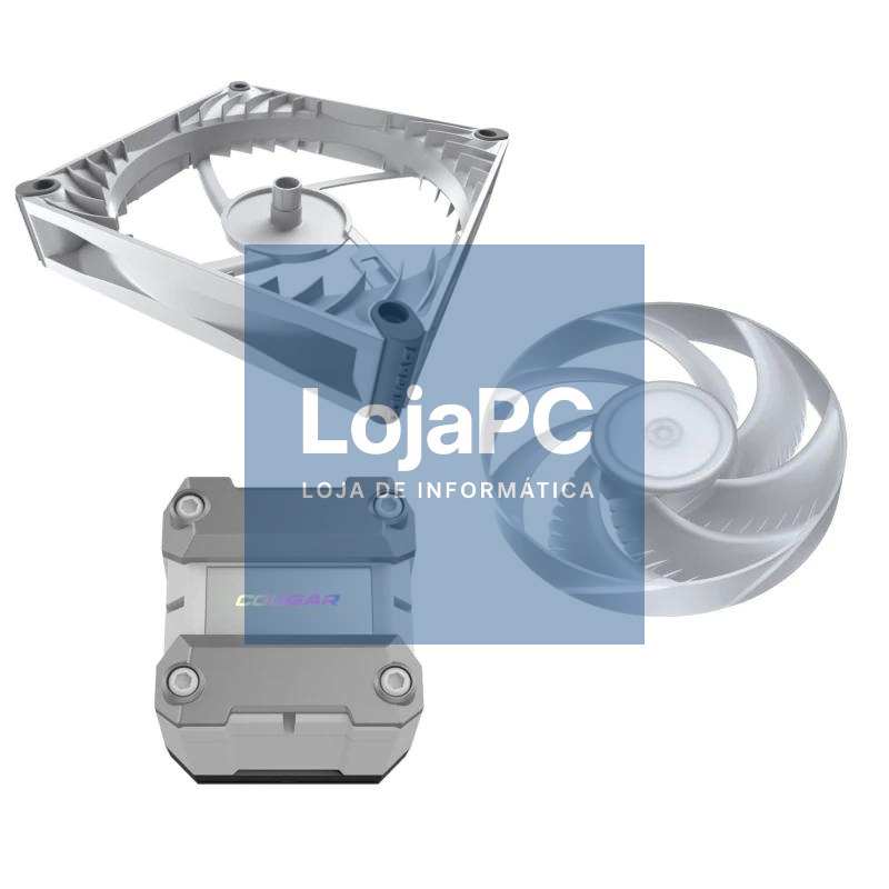 Cougar Poseidon Ultra 240 Argb White — imagem 3