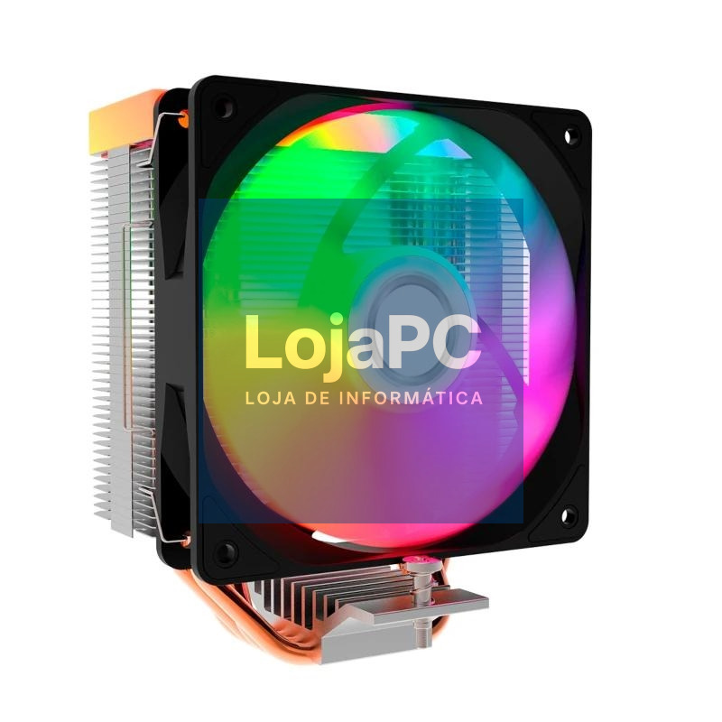 Coolbox Gaming Refrigerador CPU ARGB 4 Heatpipes