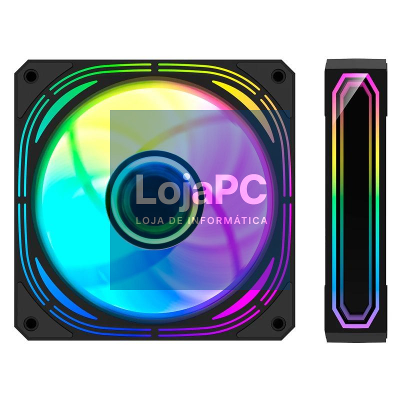 Coolbox KIT 4 Vent.12cm ARGB Infinity Pro — imagem 5
