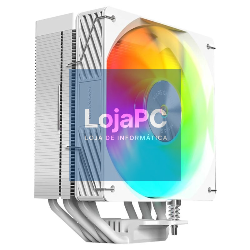 MARS GAMING Ventilador CPU 280W TDP Blanco