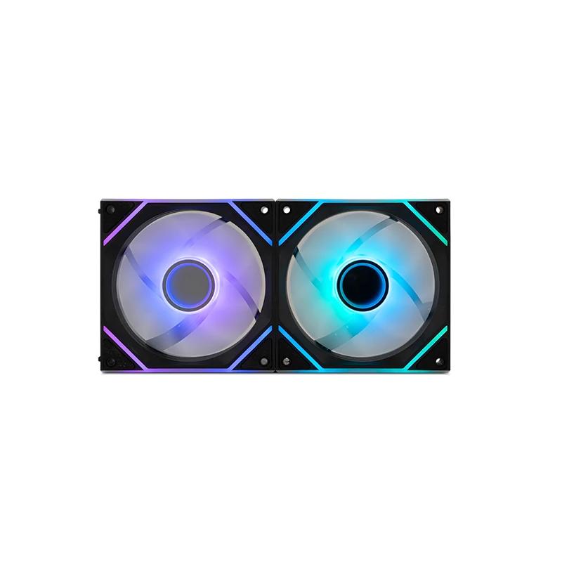 Nox Vent. HUMMER PRO LINK Kit x3 F.ARGB Mag Negro — imagem 5