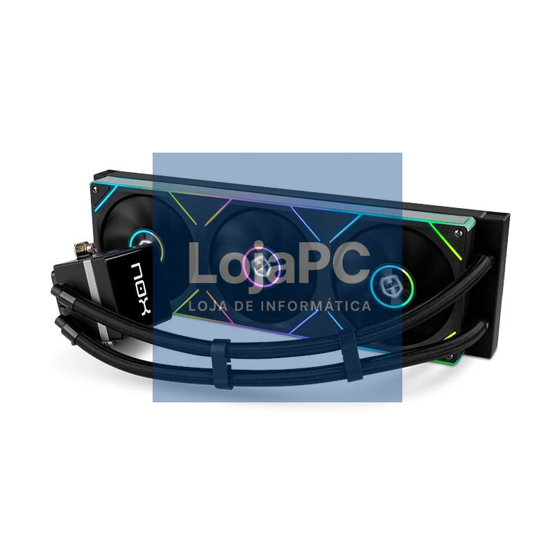 Nox Ventilador HUMMER M-360 LCD Kit RL Mag. ARGB N — imagem 2