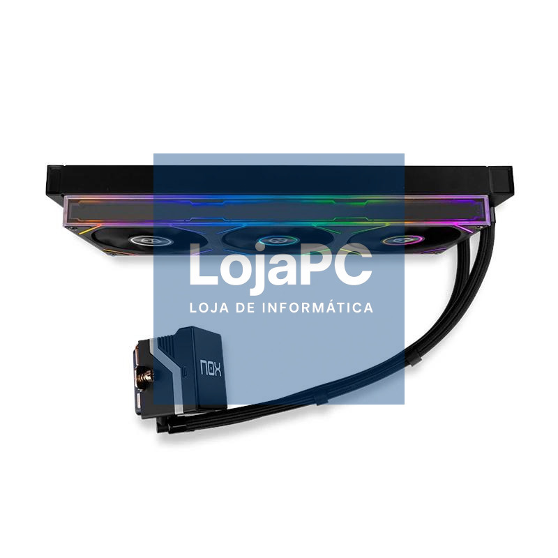 Nox Ventilador HUMMER M-360 LCD Kit RL Mag. ARGB N — imagem 3